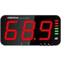 벽걸이형 대형화면 데시벨 측정기 전광판 공장 소음계