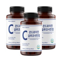 바디프로젝트 무릎 관절엔 콘드로이친 글루코사민정 1000mg x 60정 (2개월), 3개