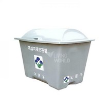 제설함(FRP) B형 350L 염화칼슘 제설자재보관함, 파랑