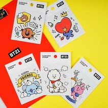 BT21 BT21 클리어데코스티커3탄 방탄굿즈, 쿠키/215439