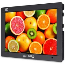 Feelworld-FW703 7 인치 3G-SDI 4K HDMI 모니터 IPS 1920x1200 풀 HD 카메라 필드 히스토그램 피킹 포커스 지브라 포함