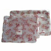 쟁반 카페 트레이 아크릴 쟁반 받침대 플레이트 30CM, 대, 본상품선택