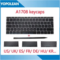 숫자왼쪽키보드 왼손잡이 마우스 키보드 숫자패드 새로운 키 키 캡 키 캡 Macbook Pro Retina 13 A1708 미국 영국 프랑스어 스페인 키보드 2016 년 말 2017, [9] Italy