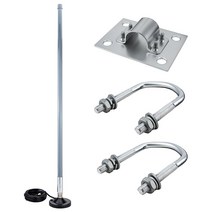 URCIANOW 915Mhz 유리 섬유 안테나 및 마그네틱 베이스 3m(10피트) RG200 케이블 N 수 및 RP-SMA 수 커넥터 포함 헬륨 핫스팟 마이너 MNTD Nebr