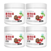 홍국 발효 국산 청양 구기자 홍국균 홍국쌀 함유 분말, 4개, 150g