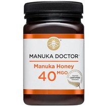 Manuka Doctor 마누카 닥터 뉴질랜드 꿀 MGO 40 500g 허니 Honey, 1개