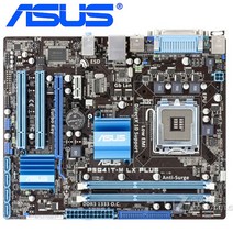 마더보드 키트 ASUS P5G41T-M LX 플러스 마더보드 LGA 775 DDR3 8GB 인텔 G41 데스크탑 메인보드 PCI-E, 한개옵션0