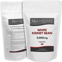 영국 White Kidney Bean 흰강낭콩 파세올라민 탄수화물 컷팅 90캡슐 Quali, 상품선택