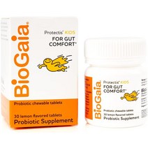 바이오가이아 유산균 BioGaia ProTectis 츄어블 정제 레몬맛 - 30정 3팩