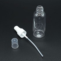 한아름리빙 투명 미스트공병 펌프용기 80ml, 단일옵션