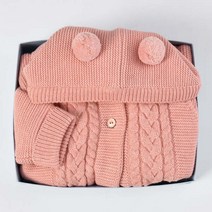 쇼콜라 퓨어니트점퍼 TTKWMJ053P 부드럽고따듯한외출복 돌 두돌선물