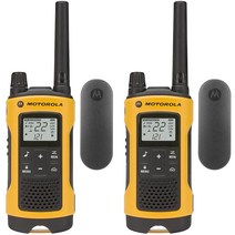 MOTOROLA T402 충전식 양방향 무전기 라디오 2개 건설현장 공사 산업용 업무용