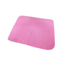극세사원단 버블행주 10P 핑크 물수건
