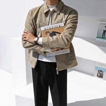 남성 고퀄 봄 가을 수입 샤무드 카라 라이더 가죽 자켓 남자 빅사이즈 간절기 아우터 자켓 이제훈 데이트룩 꼭두의계절 의상 점퍼 윈드브레이커 캐쥬얼 김
