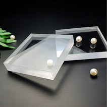 판다아크릴 아크릴판 20T / 20mm 무료재단 투명, 투명 60 x 10cm
