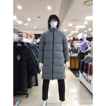 르까프 튜브 원단 사용후드 탈부착이 가능 오리털 롱벤치다운 자켓 1218JD419