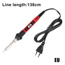 전기인두기 납땜 미니 디지털 인두 키트 팁 220V 용접 60W 세라믹 히터 온도 조절 가능, 4.Soldering Iron, 1개
