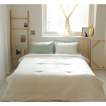 사계절 먼지안나고 깨끗하고 부드러운 슈크림 마이크로워싱 기숙사 차렵이불