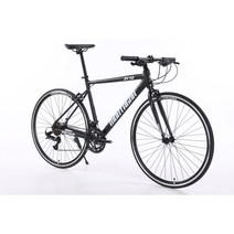 2023년형 Montagna 하이브리드 700C 자전거 14단 알루미늄 H9, 매트블랙, 430, 반조립
