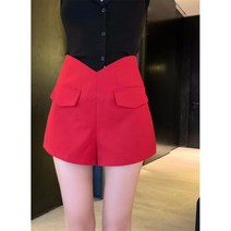 케익 여자 여성 포켓 라인 숏 팬츠 봄 여름 가을 겨울 반바지 S396