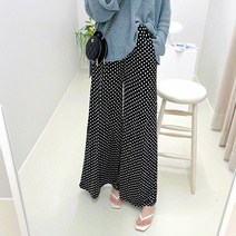 도트바지 / 여름 COOL 냉장고 팬츠 / 땡땡이 치마바지 / 빅사이즈 (44~88)