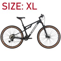 서스펜션 마운틴 컴플리트 바이크 29er xc mtb 11speed 자전거 카본 프레임 디스크 브레이크 가변 속도 소프트 테일 산악 자전거, xl(190 이상)