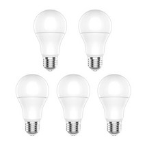 우리조명 LED 전구 램프 8W 10W 12W 15W (5개 묶음), 5개, LED전구 8W 3000K 전구색(주황빛)