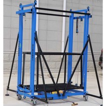 전동 아시바 리프트 안전발판 승강기 현장 산업용, 2m 내하중 600kg