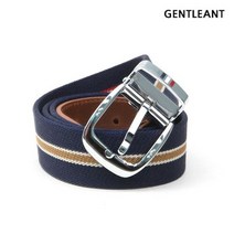 [젠틀안트] 남자 패션 스판 벨트 네이비베이지 CMB-005