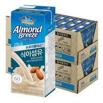 매일유업 아몬드브리즈 식이섬유 190ml 48팩, 아몬드브리즈 식이섬유 190ml 48