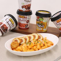 마쪼음 비건인증 컵떡볶이 6종류 국물 쌀떡볶이, 마쪼음(짜장맛)
