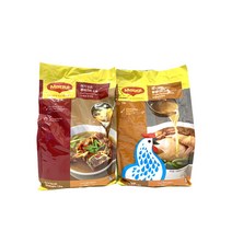 말레이시아 매기 플레이버 치킨 비프 스톡 분말 1.2kg 2종택, 치킨스톡, 1개
