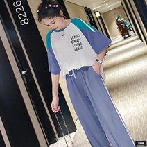 가바바 여성 트레이닝복세트 귀여운 그녀는 운동중 여름 트레이닝복세트 G45026