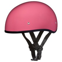 Daytona Helmets 하프 스컬 캡 오토바이 헬멧 DOT 승인고광택 블랙2XS USA 미국, Hi-Gloss Pink