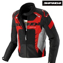 [스피디 SPIDI] T186 WARRIOR NET TEX JACKET, 블랙레드