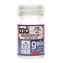 GN33030/ 가이아노츠 [030] 반광 클리어 (15ml) 건담 프라모델 도료