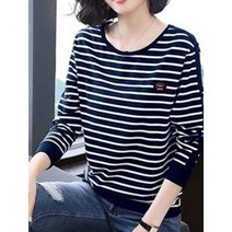 로미홀리 - 여성 티셔츠 상의 티 엄마옷 중년여성 의류 NF1301 긴팔