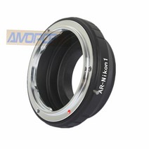 AR-니콘호환1 어댑터 Konica AR 렌즈-니콘호환 1 N1 J1 J2 J3 J4 J5 S1 V1 V2 V3 AW1 카메라, 한개옵션0