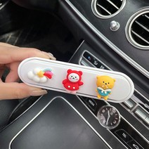자동차 임시주차번호판 캐릭터 차량용 이동전화번호판 아이디어 개인별 이동수단 숨기기여자, 색깔4