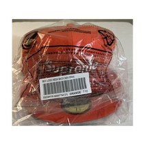 SUPREME 슈프림 박스 로고 MESH BACK 오랜지 모자/ 사이즈 7 1/2 SS23 WEEK 7/ AUTHENTIC
