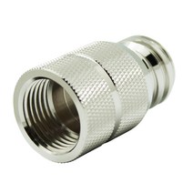 CO2 Cylinder Adapter to Cga320 Female Thread Replaces Brass Convenient Installation, 한개옵션0