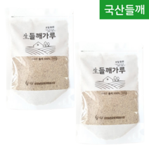 이로움 나주농부 국산 생들깨가루 100%(탈피) 산지직송 볶지않은 무농약 국내산 들깨 분말가루 (600g/300g 택 1), 국산 생들깨가루 300gx2봉 600g
