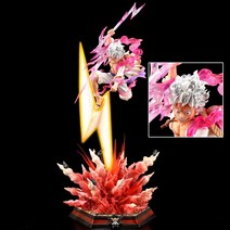 원피스 태양의신 니카 번개 피규어 프라모델 모형, 포기어스 스네이크맨 루피(26CCM)