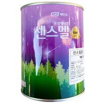 kcc 유성페인트 에나멜페인트 센스멜골드 4L 철재 목재 난간 방화문, 레드/오렌지 0107D