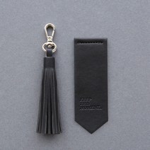 퍼니메이드 가죽 테슬 북마크 세트, 1개, 민트그레이