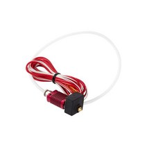 3D 프린터 압출기 MK8 핫 엔드 키트 Ender 3 Pro/Ender V2 CR10 용 교체 히팅 블록 포함 1.75mm 0.4mm 노즐, 빨간