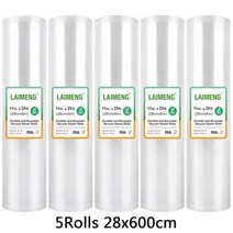 진공 포장기 가정용 업소용 무선 진공포장기 진공포장 비닐 가방 식품 실러 포장 플라스틱, 협력사, 5r 28x600cm