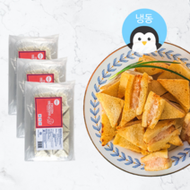 오션스퀘어 세모 멘보샤 새우토스트 에어프라이어 600g 40개입, 3팩