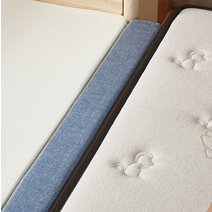 침대 틈 매트리스 틈새 커버 메꾸기, 길이 180cm x 폭 5cm  회색