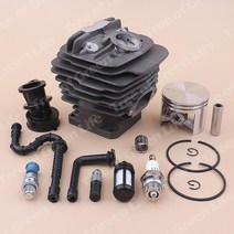 실린더 피스톤 키트 Stihl MS360 036 034 연료 오일 필터 라인 흡기 매니폴드 감압 밸브 체인톱 48mm, 한개옵션0